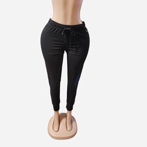 Victoria's Secret Black Drawstring Jogger Pants